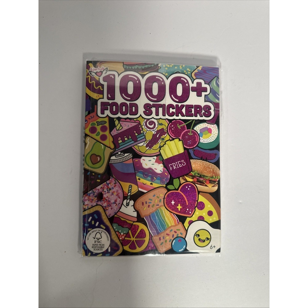1000+ Food Stickers for Kids - Fun Craft Stickers for Scrapbooks, Planners book